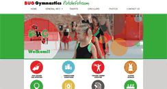 Desktop Screenshot of buggymnastics.co.za